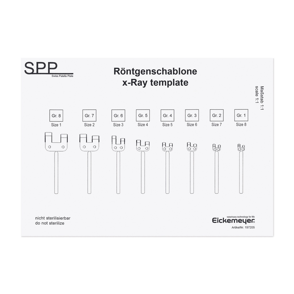 [DK]Røntgenskabelon til SPP sæt